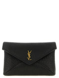 Saint Laurent Black Lamb Leather Crossbody Bag