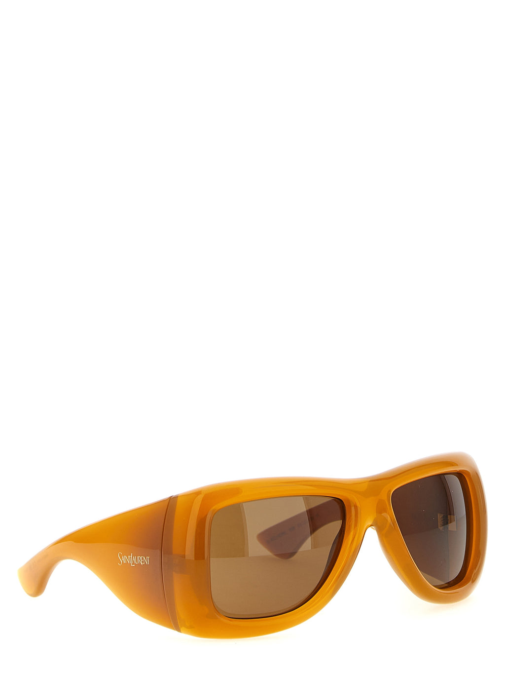 Saint Laurent Orange Acetate Sunglasses