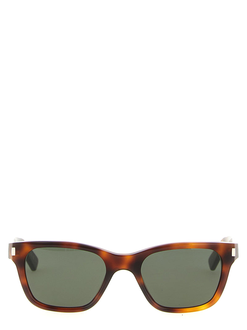 Saint Laurent Brown Acetate Sunglasses