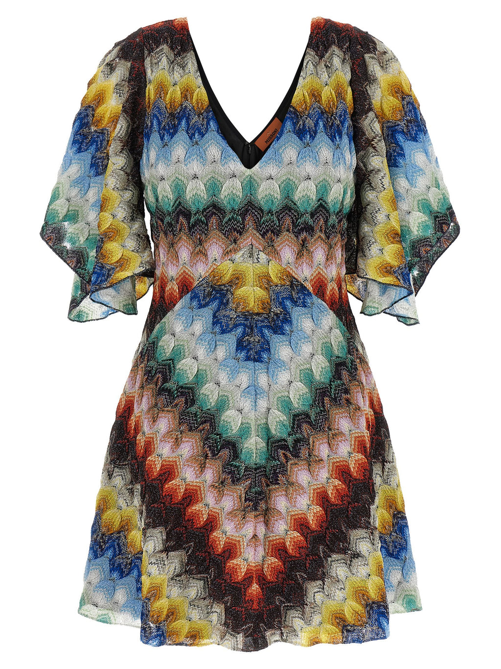 Missoni Multicolor Viscose Short Dress