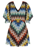 Missoni Multicolor Viscose Short Dress