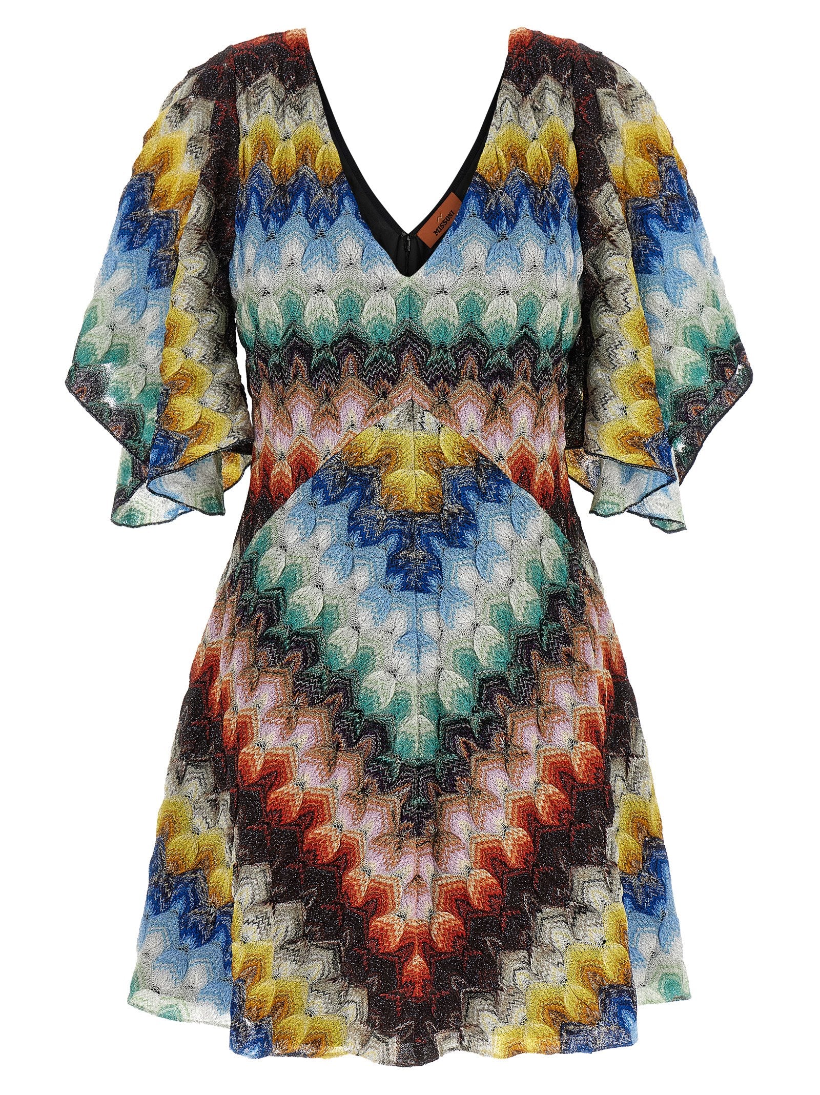 Missoni Multicolor Viscose Short Dress
