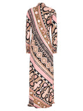 Emilio Pucci Multicolor Viscose Long Dress