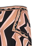 Emilio Pucci Multicolor Silk Long Skirt