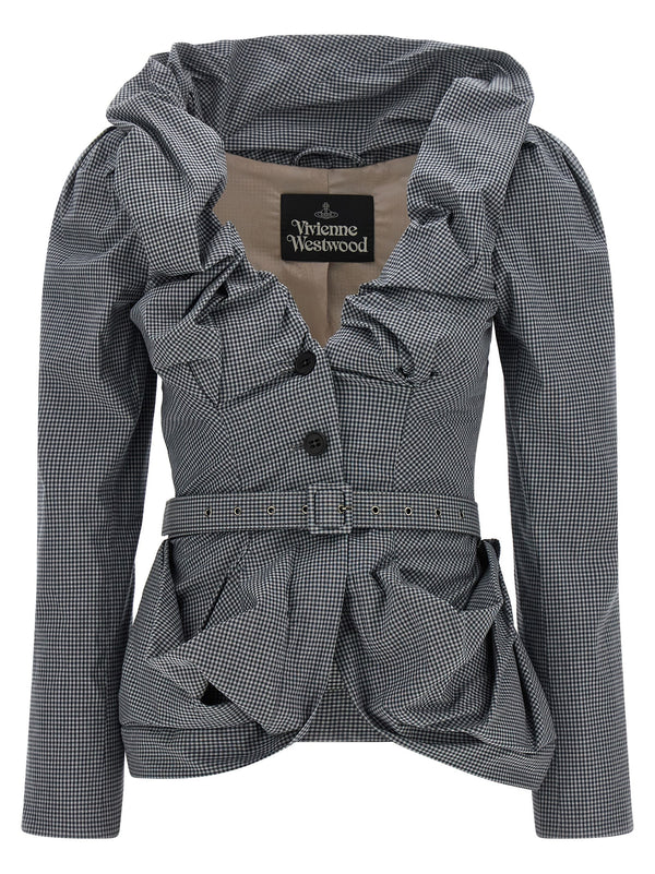Vivienne Westwood Gray Cotton Blazer