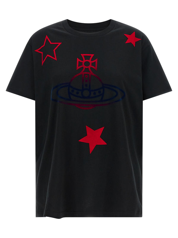 Vivienne Westwood Black Cotton T-Shirt