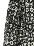 Max Mara Bicolor Cotton Long Dress
