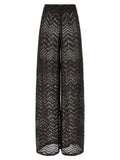 Missoni Brown Viscose Flared Pants