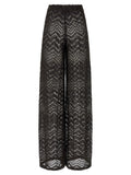 Missoni Brown Viscose Flared Pants