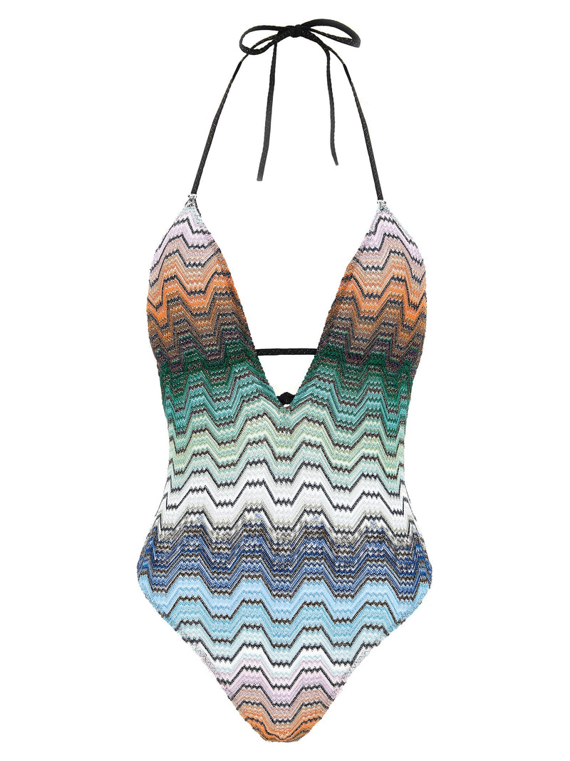 Missoni Multicolor Polyester One-Piece Swimsuit