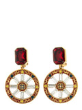 Dolce & Gabbana Multicolor Brass Earrings