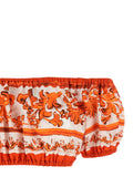 Dolce & Gabbana Orange Cotton Blouse