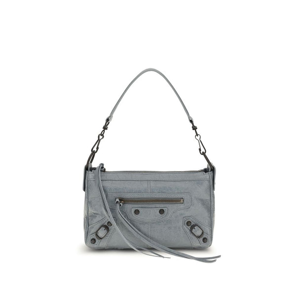 Balenciaga Gray Lamb Ovis Aries Aries Handbag