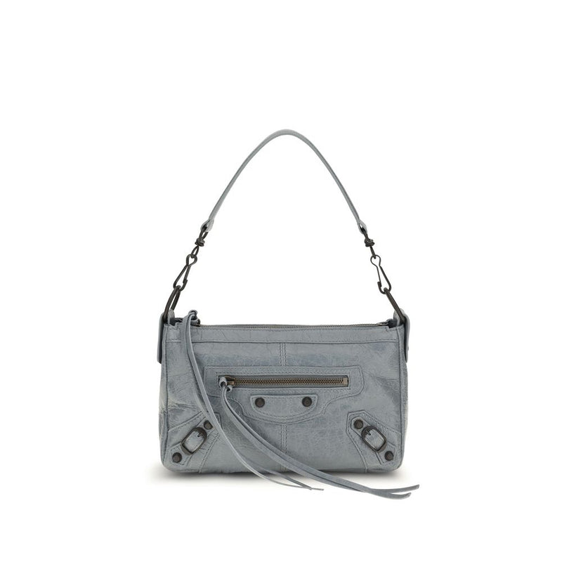 Balenciaga Gray Lamb Ovis Aries Aries Handbag