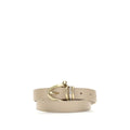 Chloé Beige Calf Leather Bos Taurus Bracelet