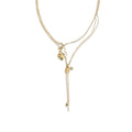 Chloé Gold Brass Necklace