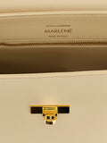 Dolce & Gabbana White Lamb Leather Handbag
