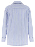 Dolce & Gabbana Blue Cotton Blouse