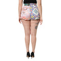 Dolce & Gabbana Multicolor High Waist Women Hot Pants Shorts