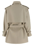 Max Mara Beige Cotton Coat