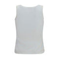 Balenciaga White Cotton Tank Tops