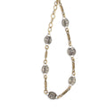 Versace Silver Brass Necklace