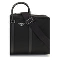Prada Black Recycled Polyamide Luggage And Travel