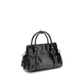Miu Miu Black Calf Leather Bos Taurus Handbag