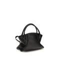 Balmain Black Calf Leather Bos Taurus Handbag