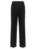 Dolce & Gabbana Black Virgin Wool Casual Pants