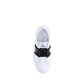 Valentino Garavani White Calf Leather Bos Taurus Low Top Sneakers