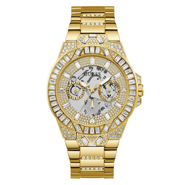 Guess Gold Stainless Steel Dress Watch