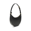 Valentino Garavani Black Calf Leather Bos Taurus Shoulder Bag