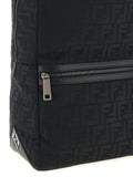 Fendi Black Polyamide Backpack
