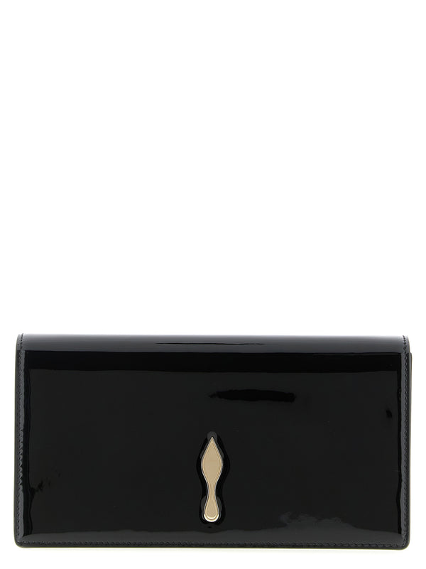 Christian Louboutin Black Calfskin Clutch Bag