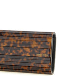 Jimmy Choo Beige Polyester Clutch Bag