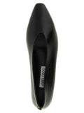 Jimmy Choo Black Leather Ballet Flats