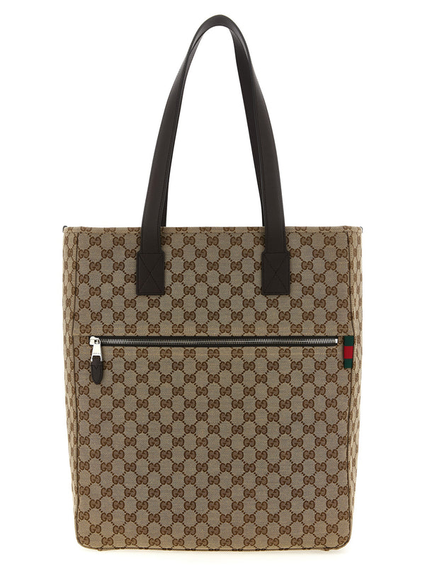 Gucci Brown Polyester Shoulder Bag