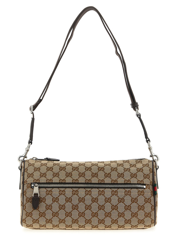 Gucci Beige Polyester Crossbody Bag