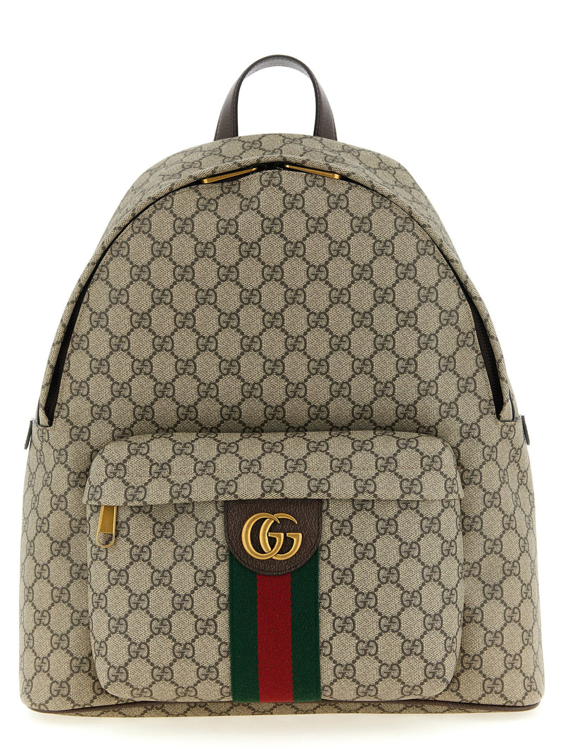 Gucci Beige Polyethylene Backpack