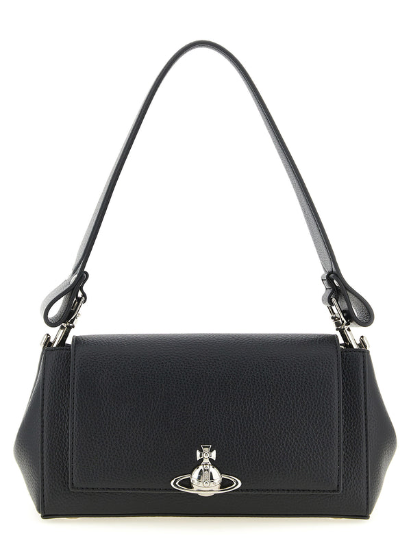 Vivienne Westwood Black Polyethylene Shoulder Bag