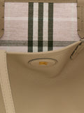 Burberry Beige Calfskin Tote Bag