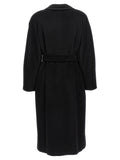Max Mara Black Virgin Wool Coat