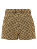 Gucci Beige Cotton Bermuda Shorts