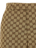 Gucci Beige Cotton Bermuda Shorts