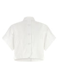 Fendi White Cotton Blouse