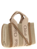 Chloé Multicolor Linen Handbag