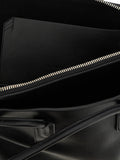 The Attico Black Calfskin Shoulder Bag