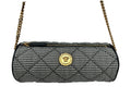 Versace Medusa Quilted Evening Sling Crossbody Bag