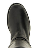 Jimmy Choo Black Leather Over The Knee